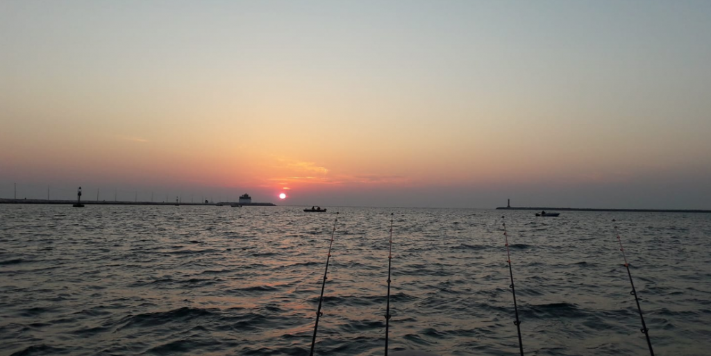 Fishing in Venice