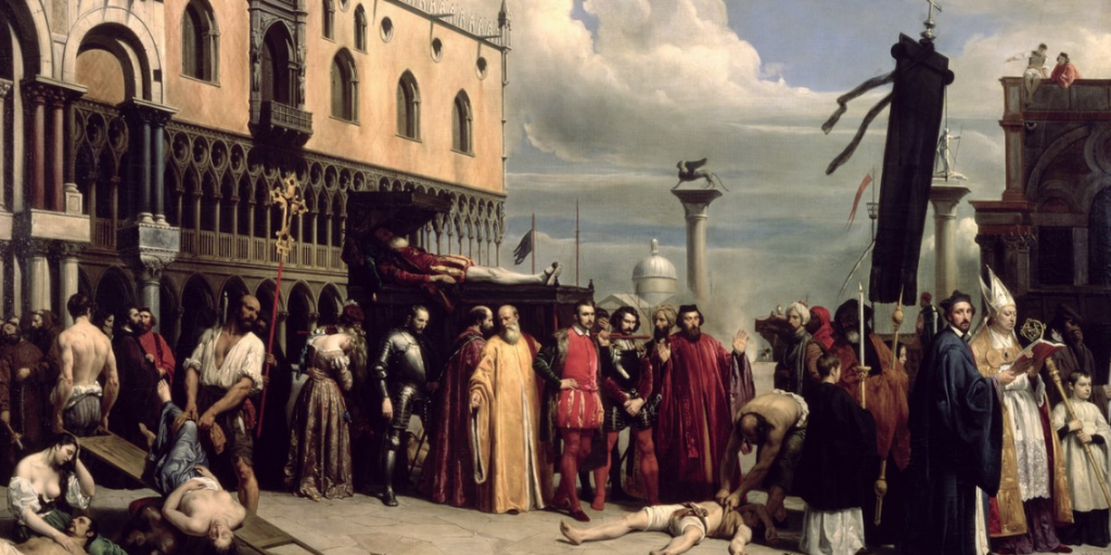 The Black Plague in Venice