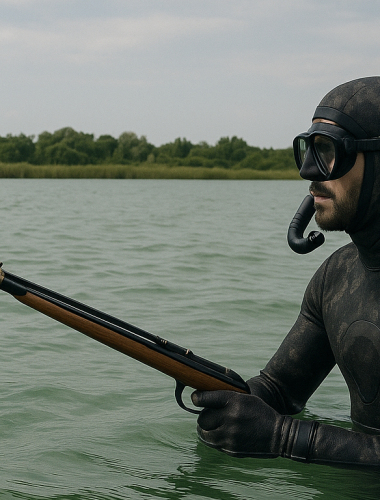 Spearfishing in the Venetian Lagoon