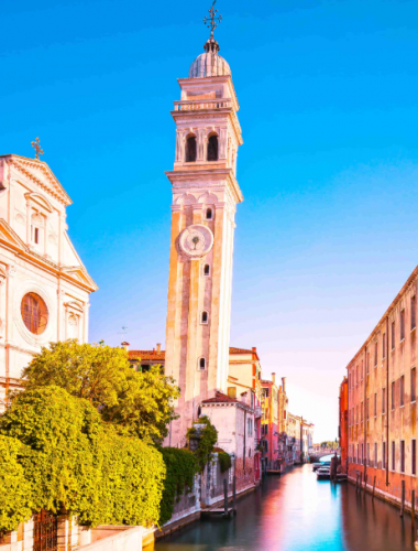 The leaning towers of Venice